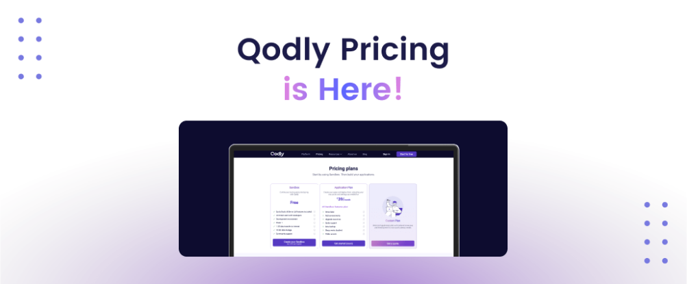 Qodly Pricing is Here!